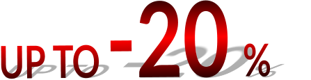 UP TO -20 %